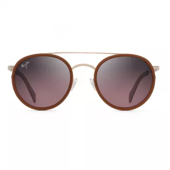 MAUI JIM RS534-16R Unisex saulesbrilles, matēts melns rāmis, neitrāli pelēkas lēcas, 54/18/140 mm