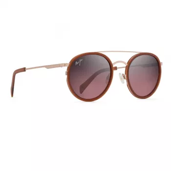 MAUI JIM RS534-16R Unisex saulesbrilles, matēts melns rāmis, neitrāli pelēkas lēcas, 54/18/140 mm