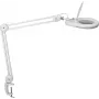 MAUL LED palielināmais lukturis Viso ar skavas pamatni, 10W, 900lm, 6500K, 5 dioptrijas, melns