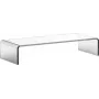 MAUL Monitora pacēlājs 100 mm caurspīdīgs akrila stikls, 20 kg slodze, neslīdošs, salikts (1951605)