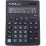 MAUL MXL 12 galda kalkulators ar 12 ciparu LCD, nodokļu aprēķinu, divkāršu barošanu, melns 7267090