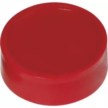 MAUL apaļais magnēts Ø 34 mm sarkans 10 gabali (61733-25)