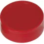 MAUL apaļais magnēts Ø 34 mm sarkans 10 gabali (61733-25)