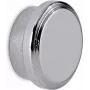 MAUL apaļais neodīma magnēts ar nerūsējošā tērauda korpusu, 30 mm diametrs, 9 mm biezums, sudraba, 1 gab. 6171096