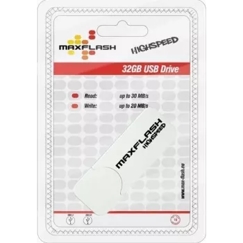 MAXFLASH 32GB USB 3.0 zibatmiņa - Melna