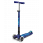 Maxi Micro Deluxe Foldable LED Scooter Grey