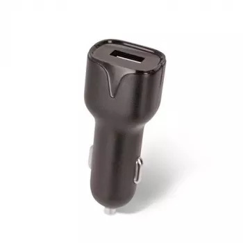 MAXLIFE MXCC-01 ātrās uzlādes 2.1A auto lādētājs - melns