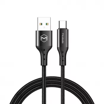 Mcdodo USB-C to USB-C kabelis 1,5m 5A 100W Melns