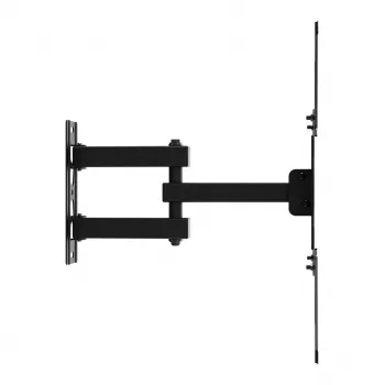 MCN Maclean MC-190 Full Motion TV sienas stiprinājums 32-55 collu ekrāniem, VESA līdz 400x400, 25 kg, melns