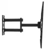 MCN Maclean MC-191 pilnas kustības TV sienas stiprinājums 32-55 inch ekrāniem, VESA 400x400, 30 kg, melns