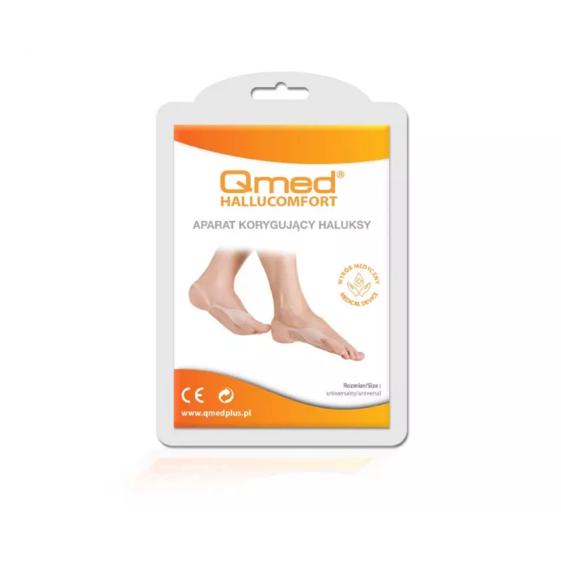 MDH Hallucomfort hallux valgus koriģējoša ierīce – regulējama nakts šina kaula izauguma atvieglošanai, universāla piegriezuma