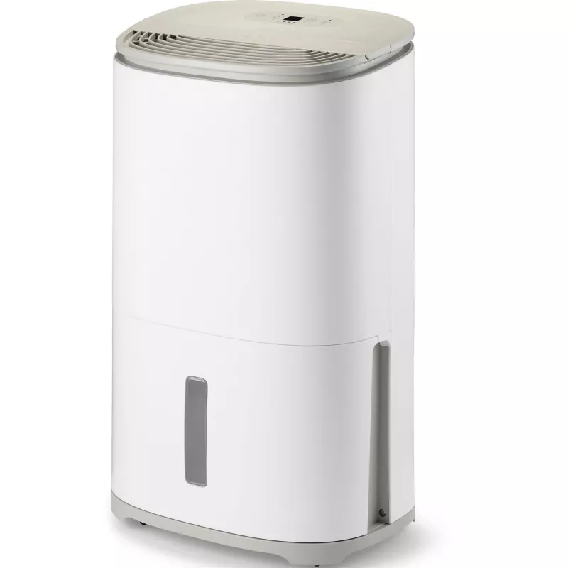 MEACO Dry Arete One 25L Kompresora gaisa sausinātājs un gaisa attīrītājs (Balts/Bēšs, 267 W, telpām līdz 125 m²)