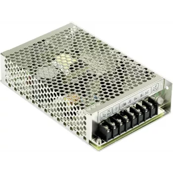 MEAN WELL AD-55A Divu izeju barošanas bloks ar UPS funkciju 13.8V DC 3.5A un 13.4V DC 0.2A lādētājs