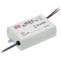 MEAN WELL APV-35-24 36W 24V pastāvīga sprieguma LED draiveris, 90-264V maiņstrāvas ieeja, pasīvā dzesēšana, balts