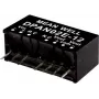 MEAN WELL DPAN02A-15 DC-DC pārveidotāja modulis 2W 5V uz 15V SIP4