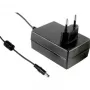 MEAN WELL GST25E07-P1J 25W 7V 3.57A AC/DC galda barošanas adapteris, melns