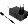 MEAN WELL GST36E24-P1J 36W 24V DC 1.5A AC/DC barošanas bloks ar 2,1x5,5mm kontaktdakšu