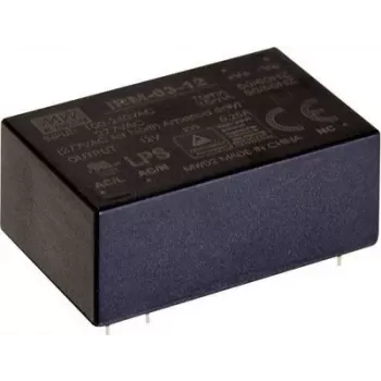 MEAN WELL IRM-03-9S 3W 9V DC PCB montāžas hermētisks AC-DC barošanas modulis