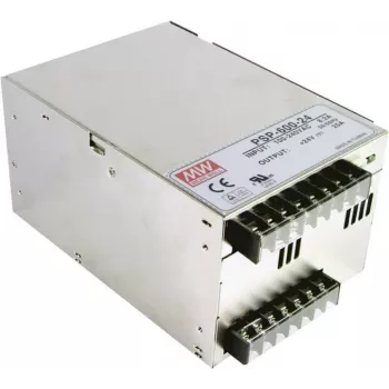 MEAN WELL PSP-600-27 600 W 27 V 22,2 A slēgts barošanas bloks ar PFC