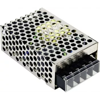MEAN WELL RS-25-15 25,5W 15V 1,7A slēgts komutācijas barošanas avots