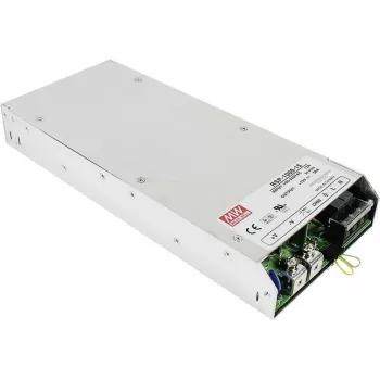 MEAN WELL RSP-1000-24 960W 1U noslēgts komutācijas barošanas bloks 24V 40A ar PFC