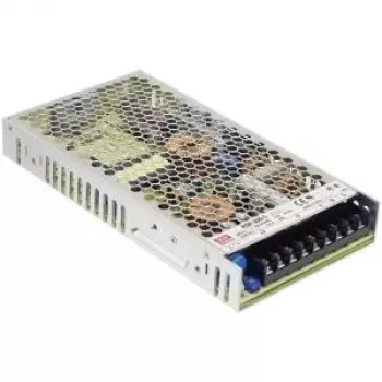 MEAN WELL RSP-200-15 201W 1U zema profila iekļauts barošanas bloks 15V 13.4A aktīvais PFC