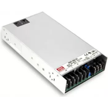 MEAN WELL RSP-500-24 500W 24V 20.9A slēgts barošanas bloks ar aktīvo PFC un 1U zemu profilu