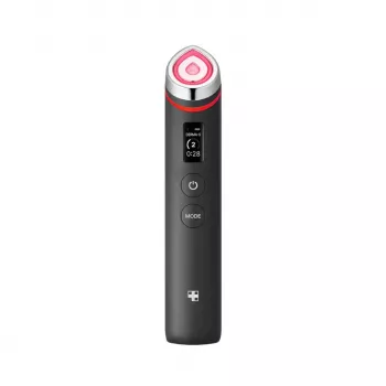 MEDICUBE Age-R Booster Pro daudzfunkcionāla sejas ierīce ar elektroporāciju, mikrostrāvu, EMS, Air Shot un LED terapiju – melna