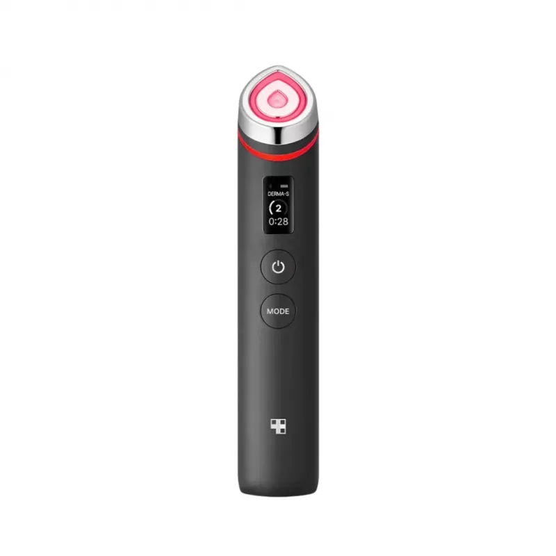 MEDICUBE Age-R Booster Pro daudzfunkcionāla sejas ierīce ar elektroporāciju, mikrostrāvu, EMS, Air Shot un LED terapiju – melna