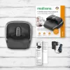 Medisana FM 900 Shiatsu pēdu masieris ar siltumu, melns/pelēks