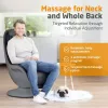 MEDISANA RS 670 Lounge Chair Shiatsu masāžas krēsls ar siltumu un vibrāciju, melns/antracīts