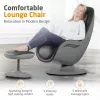 MEDISANA RS 670 Lounge Chair Shiatsu masāžas krēsls ar siltumu un vibrāciju, melns/antracīts