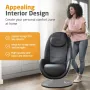 MEDISANA RS 670 Lounge Chair Shiatsu masāžas krēsls ar siltumu un vibrāciju, melns/antracīts