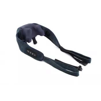 Medivon Hyperion Collar Shiatsu kakla un plecu masieris ar siltumu, 8 masāžas galviņas, 3 intensitātes līmeņi, melns/pelēks