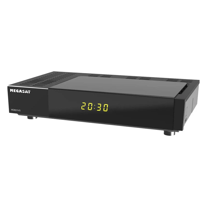 Megasat HD 601 V5 DVB-S2 satelīta uztvērējs, 1080p Full HD, HDMI, SCART, USB, Unicable