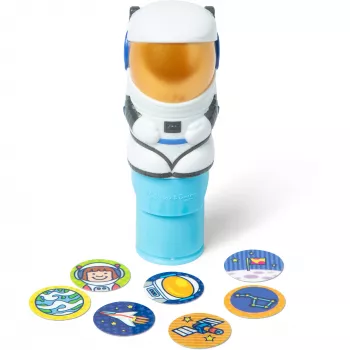 Melissa & Doug Sticker WOW! Astronaut Sticker Stamper & Pad - 300 uzlīmes