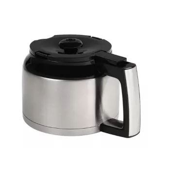 Melitta termokrūzes nomaiņa AromaFresh Therm tipam 1021-12, 1,25L, nerūsējošais tērauds / melna