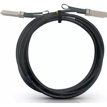 Mellanox LinkX 200GBase tiešās pieslēguma kabelis QSFP56 uz QSFP56 1m LSZH melns