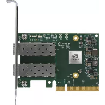 Mellanox NVIDIA ConnectX-6 Lx EN tīkla adapteris - Crypto Disabled ar Secure Boot - PCIe 4.0 x8 - 2x SFP28 25GbE