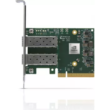 Mellanox NVIDIA ConnectX-6 Lx EN tīkla adapteris - Crypto Disabled ar Secure Boot - PCIe 4.0 x8 - 2x SFP28 25GbE