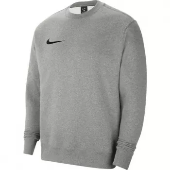 Vīriešu Nike Park 20 flīsa džemperis ar apkakli, tumši pelēks heather