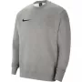 Vīriešu Nike Park 20 flīsa sporta krekls tumši pelēkā heather krāsā / balts CW6902 063