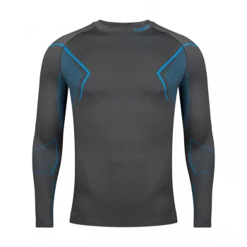 Vīriešu termoaktīvs sporta krekls Alpinus Active Base Layer Pelēks GT43860 2XL