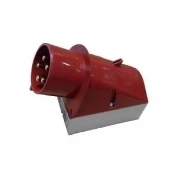MENNEKES 354 Sienas montāžas ierīces kontaktligzda 16A 2P+E 230V 6h IP44 Zila