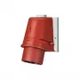 MENNEKES 801 CEE sienas kontaktligzda 16A 5-poliem 6h 400V IP44