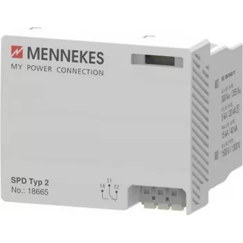 MENNEKES AMTRON 4Y/4B 500/700 Pārsprieguma aizsardzības modulis (2. tipa SPD, 4 polu, 40 kA) 18665