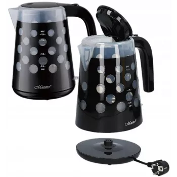 MEO elektriskā tējkanna 1.7L 2200W MR-045-BLACK MAESTRO