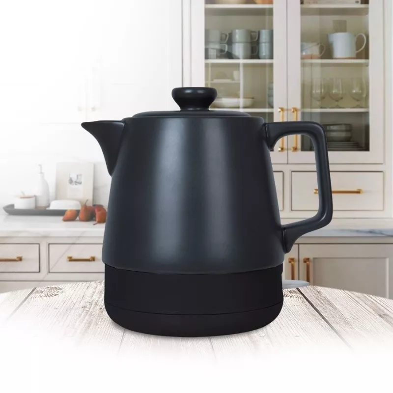 MEO elektriskā tējkanna 1L MR-071-BLACK MAESTRO