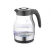 MEO Stikla elektriskā tējkanna 2200W 1.7L Melna MR-061-BLACK MAESTRO