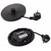 MEO Stikla elektriskā tējkanna 2200W 1.7L Melna MR-061-BLACK MAESTRO